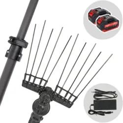 Aima, Aima Twigo Basic Cordless  Akku-Elektro-Olivenernter  Teleskopstange aus Aluminium 195300 cm  2 x 21 V 5,2 Ah