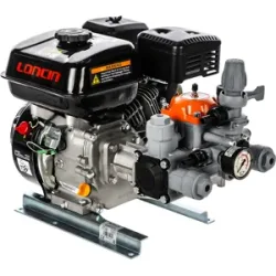 Comet MTP BPX25 PP  Motorpumpe für Spritzarbeiten  Loncin G200F-Motor  Ausführung für Säuren und chemische Produkte