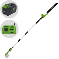 Greenworks G48PHTII - Akku Heckenschere auf Schaft - 48V 5Ah