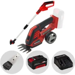 Einhell GE-CG 18/100 Li - Akku-Grasschere mit Schaft - 18V/4 Ah