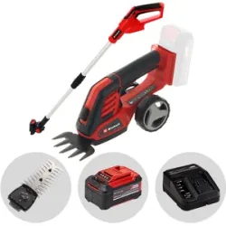 Einhell GE-CG 18/100 Li T - Akku-Grasschere mit Schaft - 18V/5.2 Ah