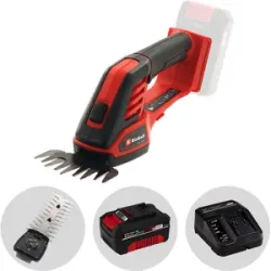 Einhell GE-CG 18/100 Li - Akku- Gras- und Strauchschere - Heckenschere - 18V/4Ah