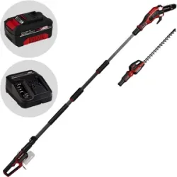 Einhell GP-HC 18/5020 Li T BL  Akku-Multifunktionsgerät  Hochentaster  Heckenschere auf Schaft  18V 4Ah