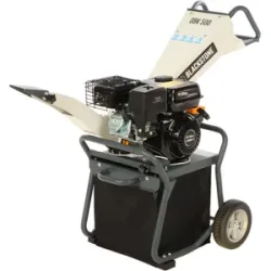 BlackStone GBK 500  2-in-1-Benzin-Häcksler mit Fangkorb und Trichterauswurf  Ducar DH212