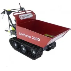 GeoTech Pro GeoPorter 330D  Raupendumper mit Kippmulde  4 Laufrollen  300 kg