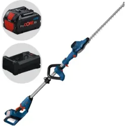 Bosch Professional GHE 18V-50 FP  Akku-Heckenschere mit Schaft 18V 5,5 Ah