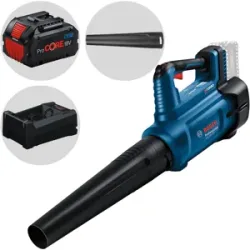 Bosch Professional GBL 18V-750 - Akku-Laubbläser 18V/8Ah + Schnellladegerät