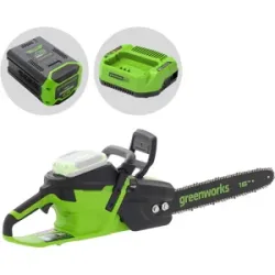 Greenworks CS40O6 - 60V 4Ah Akku-Kettensäge - 40cm Schwert