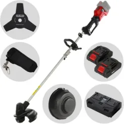 Geotech X-Line BC-40V - Akku-Motorsense - 40V - 2x 20V 2Ah