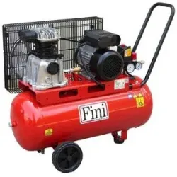 FINI MK 102 N 50 2M - Elektrischer Kompressor mit Riemenantrieb - Motor 2PS - 50Lt