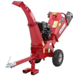 GeoTech Pro PCS 155 LE - Profi Benzin-Häcksler - Loncin Motor 15 PS - Elektro Starter