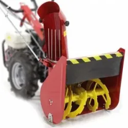 AgriEuro Premium Schneefräse DS - zweistufig - Fräse von 80 cm für Einachschlepper Mindestleistung 14 PS