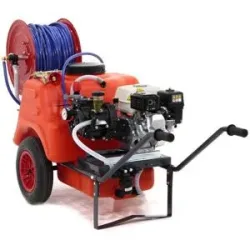 AgriEuro TOP-LINE Kit Motorsprühpumpe Comet APS 41  Honda Motor GP 160 mit Wagen Dal Degan und 150 l Tank