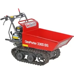 GeoTech Pro GeoPorter 330D BS  Raupendumper mit Kippmulde und 4 Laufrollen  300 kg