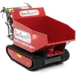 Raupendumper GeoTech Pro GeoPorter 530D BS Hydro - 12 PS - Hydraulisches Kippsystem - Ladekapazität 500 kg