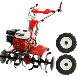 GeoTech Pro PGT 900  Benzin-Motorhacke mit 7 PS, 2+1-Getriebe und Zahnradantrieb