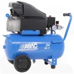 ABAC POLE POSITION L30P - Einphasiger elektrischer Luftkompressor - Motor 3 PS - 24 Liter