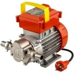 Rover Pompe Rover Novax G 20  Elektrische Umfüllpumpe für Öl mit Zahnrad aus oxidationsbeständiger Legierung  0,8 PS