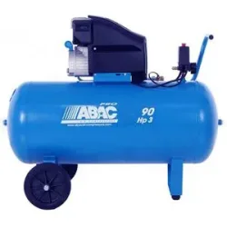Abac Estoril L30P  Fahrbarer Elektroluftkompressor  3-PS-Motor  90 Liter
