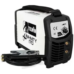 Inverter Schweißgerät Elektrode und TIG mit Gleichstrom Telwin Infinity 170 - 150A - mit Kit