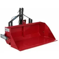 Heckschaufel für Traktor GeoTech von 140 cm - mittelschwere Baureihe - Tragfähigkeit 500 Kg