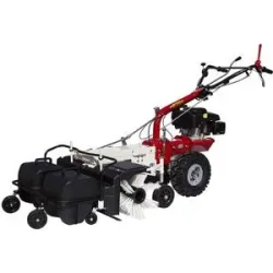 Eurosystems Benzin Kehrmaschine P70 EVO - 88 cm - Aufsammelbehälter - mit Elektro Starter