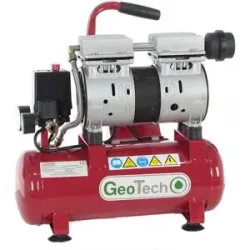 GeoTech S-AC-9-8-07 - Elektrischer Kompressor - kompakt + tragbar - Motor 0.7 PS - 8 bar