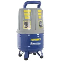 Michelin MVX 24  Tragbarer, ölfreier Einphasen-Elektroluftkompressor  1,5-PS-Motor  24 Liter