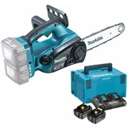 Makita DUC252 - Akku Kettensäge -- 2 x 18V 5Ah - Schwert 25cm