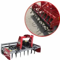 AgriEuro TOP-LINE Kreiselegge RH170 - Arbeitsbreite 170 cm - 16 Zinken - mittelschwere Reihe - Noppenwalze
