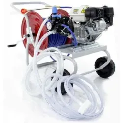 AgriEuro TOP-LINE Kit Motorsprühpumpe Comet MC 25  Honda Motor GP 160 mit Wagen