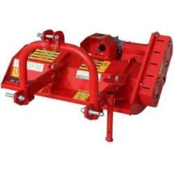 AgriEuro Premium Mulcher für Traktor mittelleichte Baureihe AgriEuro Fu TOP 112 M - Handgeführte Verschiebung - 16 Hammerschlegel