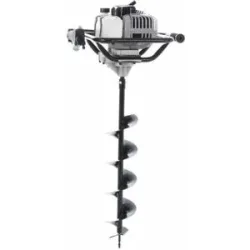 BlackStone PD530 - Erdbohrer - 2-Takt Motor - 3 Bohrschnecken im Lieferumfang