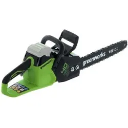 Greenworks GD40CS18 - Akku-Kettensäge 40V - AKKU UND LADEGERÄT NICHT IM LIEFERUMFANG ENTHALTEN