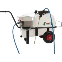 AgriEuro TOP-LINE Kit Akku-Sprühpumpenmodul Comet CBM 1200 HP und Wagen mit 55 l Tank