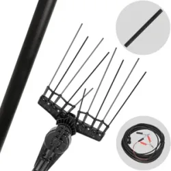 Aima Twigo 12V - Akku-Olivenrüttler 230/330 cm Autobatterie-Kabel im Lieferumfang - Fester Schaft + Verlängerung