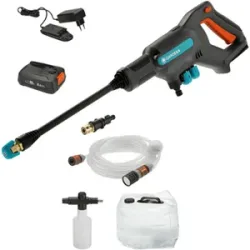 Gardena AcquaClean 24/18V Lithium  Hochdruckreiniger-Pistole - mit 2.5A Lithium-Akku