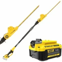 Elektrische Heckenschere STANLEY FATMAX V20 - 18V - 4AH mit Teleskopverlängerung