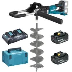 Makita DDG461Z  - Akku-Erdbohrer- 18Vx2 5 Ah - Bohrspitze nicht im Lieferumfang