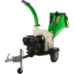 GreenBay GB-WDC 120 LE - Profi Häcksler mit Benzinmotor Loncin G420FD mit 15 PS