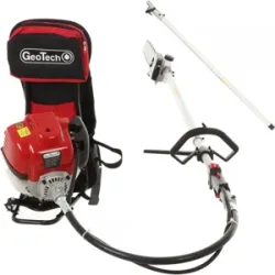 Benzin-Hochentaster GeoTech GT-4 36 BP - 2Takt Motor - mit Teleskopschaft - 36 ccm