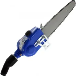 Pneumatische Astkettensäge Paterlini Jack 10 Zoll -  Kettenteilung 1/4  - Carving-Schwert - für den Baumschnitt - Anschluss an Verlängerungsstange
