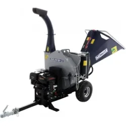 BullMach ZEUS 200 BH-LE Benzin Häcksler mit Anhängerkupplung - Loncin 420ccm E-Starter