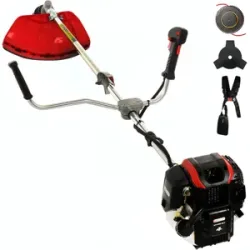 GeoTech Pro GT-4 PRO 43 H - Motorsense mit 4-Takt Benzinmotor - 42.5 ccm