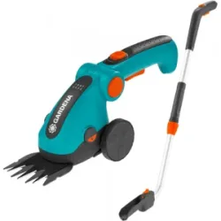 Gardena ComfortCut - Akku-Gras- und Strauchschere mit Teleskopstiel - 3.6V - 3Ah