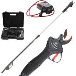 Zanon Tiger SL 38  - Elektrische Baumschere auf Verlängerungsschaft - 50.4V 3.2Ah - 100 cm - Schnittdurchmesser max. 38 mm