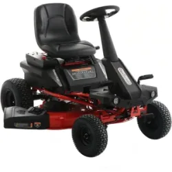 Akku-Rasentraktor GeoTech Pro Green-Kart 76 -Akkumotor 48V/50 Ah - Seitenauswurf,Mulchen