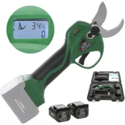 Akku-Baumschere GreenBay TopCut 32 - 2 Akkus 16.8V - 2Ah - Schnittdurchmesser max. 32 mm