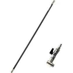 AgriEuro Premium Agrieuro pneumatische Verlängerungsstange 150 cm für Kompressor - Feste Stange 150 cm