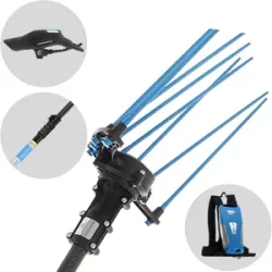 Campagnola HERCULES 58V  Carbonschaft  235320 cm  Akku-Olivenernter  Rucksackakku im Lieferumfang enthalten